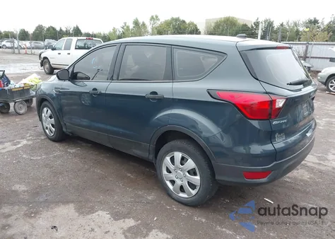 2019 Ford Escape S из США, поврежденный, VIN 1FMCU0F72KUB26292